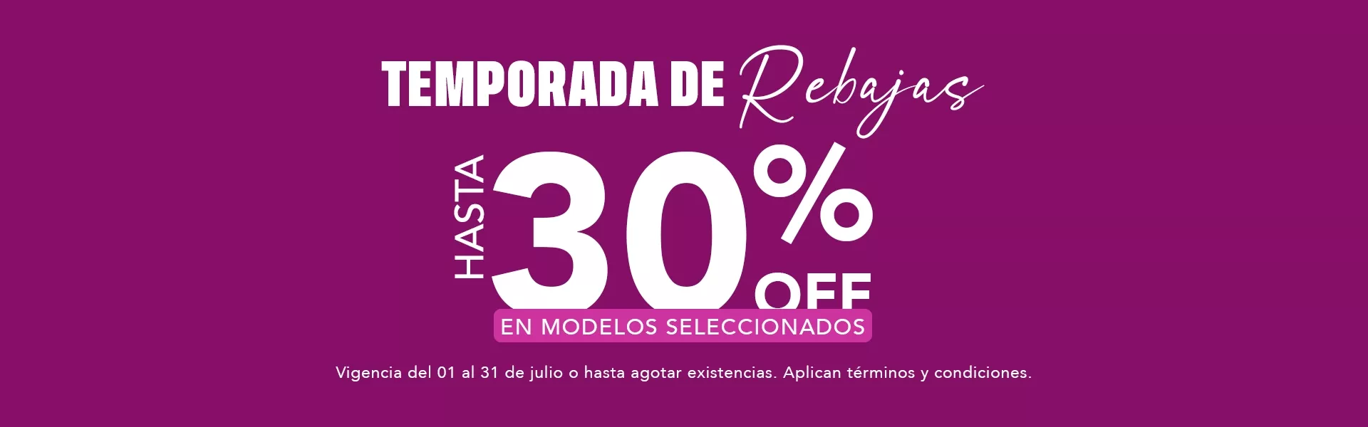 REBAJAS